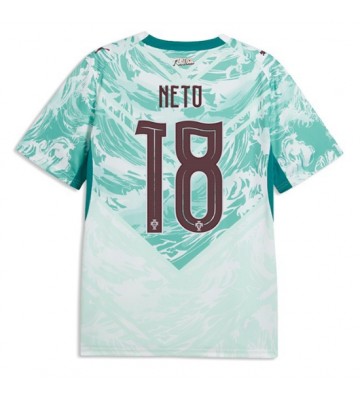 Portugal Pedro Neto #18 Replika Bortatröja VM 2026 Kortärmad